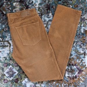 Madewell Corduroy Straight Cut Pants